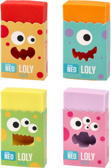Color Monsters Erasers