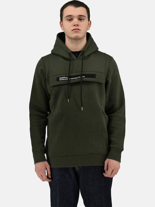 Суитшърт с Качулка Olive