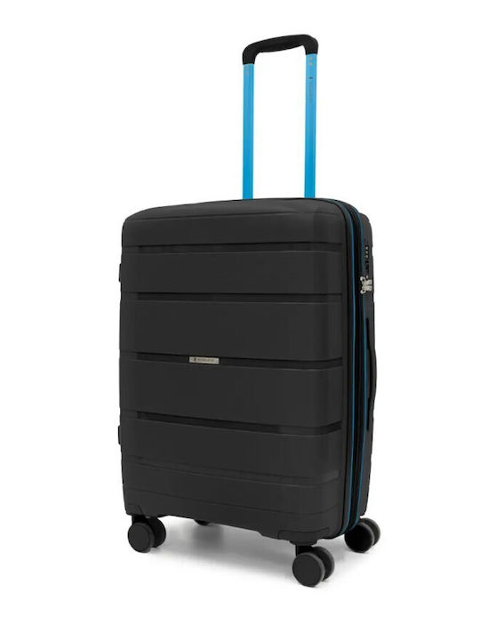 Ciak Roncato Large Hard Travel Suitcase Black Height 75cm