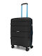 Ciak Roncato Large Hard Travel Suitcase Black Height 75cm