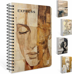Gipta Spiral Notebook Ruled A4 50 Paper Sheets ...