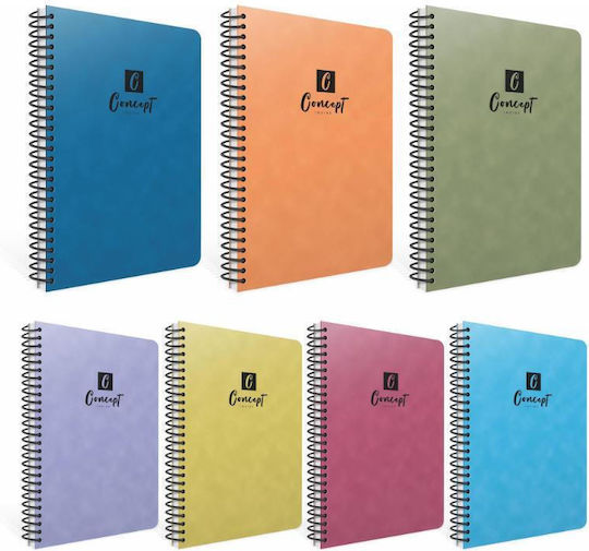 Uni Pap Spirale Schulheft Geregelt B5 4 Schulfachhefte Concept Verschiedene Designs oder Farben