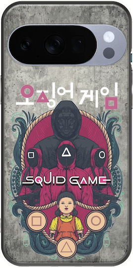 Squid Game Case Google Pixel 10 Pro 5G Black TPU Black Silicone