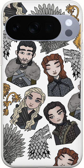Калъф Game Thrones Google Pixel 10 Pro 5G Гъвкав TPU Прозрачен Силикон