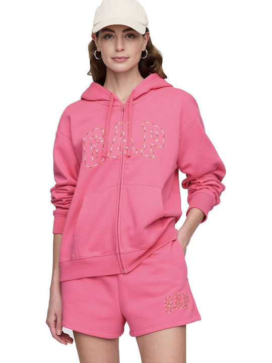GAP GAP Damen Sweatshirt mit Kapuze Fuchsie