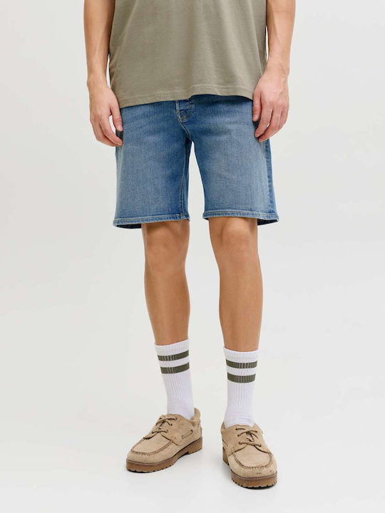 Jack & Jones Herren Shorts Denim Blau