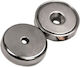 Neodym Magnete 35N Mit Loch Ø 10x5mm 2kg