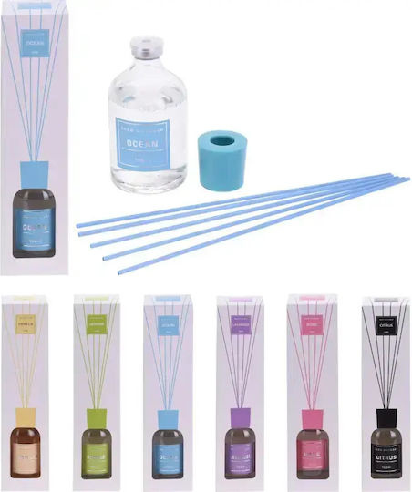Raumdüfte Diffusor 100ml 5 Rattanstäbchen Rose