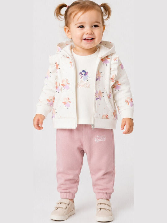 Kinderbekleidungsset mit Sommerhose Weiß 3 Stück