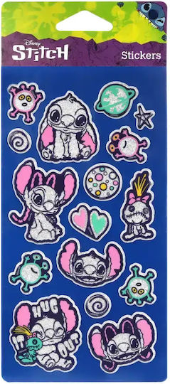Coolpack Stitch Schwarze Pastell Aufkleber