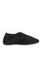 Wildleder Damen Ballerinas in Schwarz Farbe