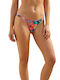 Bikinihosen Slip Gemustert