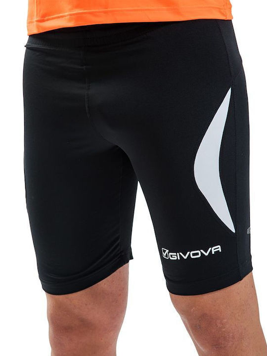 Givova Colanți sport bărbați Compression Scurt Negru