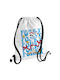 Koupakoupa Forky KP_34694 Gym Bag White Gym Backpack