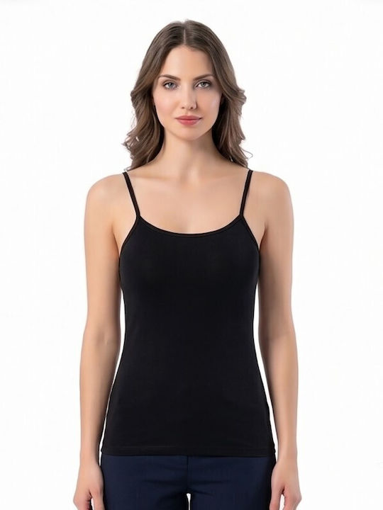 Negru Tricou Pentru Femei Cu Bretele