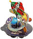 Santoro Pirouette 3D Pop-up Grußkarte Out In Space