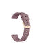 Silicone Strap Ocean Pattern Rose Gold Clasp Xiaomi Watch S4 41mm Roland Purple