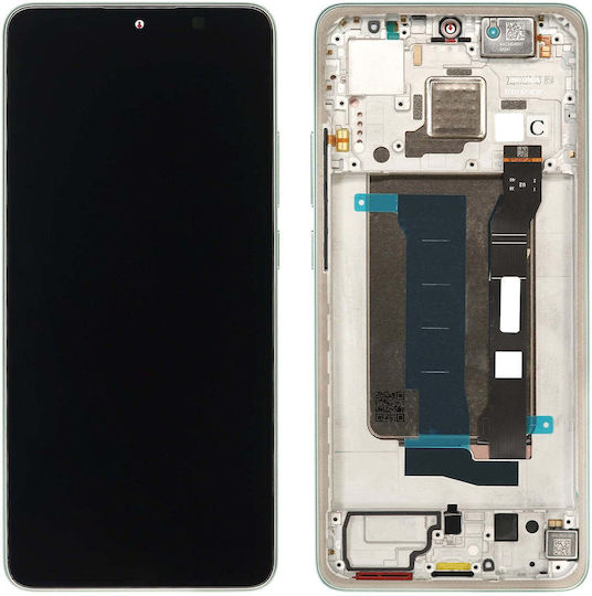 Xiaomi Οθόνη με Μηχανισμό Αφής και Πλαίσιο για Poco X7 Pro (Πράσινο)