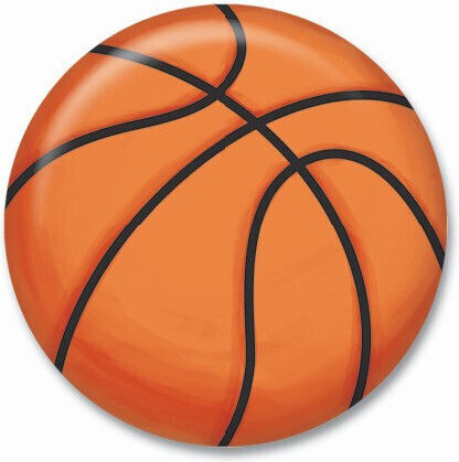 Thinkofme Basketball Ball 3.8cm Decorative Magnet S151