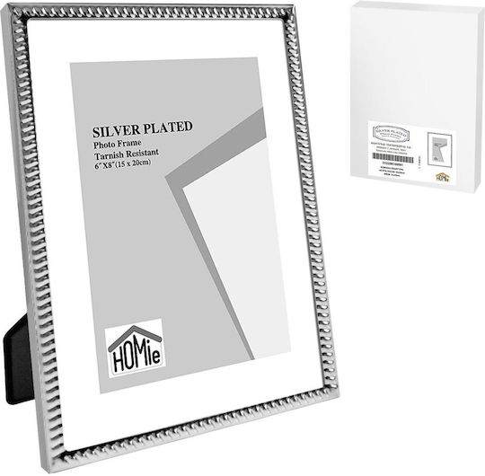 Silver Plated Photo Frame with Silver Frame