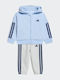 Essentials Kids Sweatpants Glow Blue/Dark Blue
