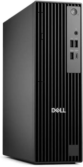 Dell Pro Slim Настолен компютър (Ryzen 5-8600G/32GB DDR5/512GB SSD/W10 Pro)