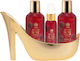 Aurora Midnight Rose Hautpflege-Set Shoe Box 3τμχ