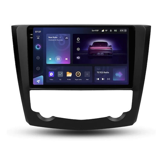 Teyes CC3 2K Auto-Navigation Renault Kadjar 2015-2017 4+32GB 9,5" QLED Octa-Core 2GHz Android 4G Bluetooth 5.1 DSP Variante B