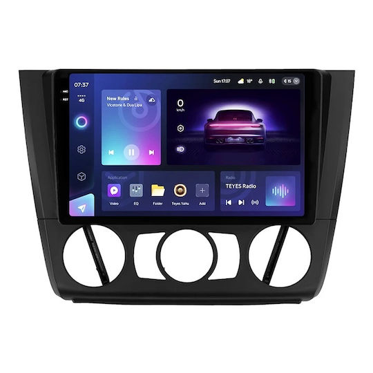 Teyes Cc3 2k Navigație Auto BMW Serie 1 E82 2004-2011 4+64GB 9.5" QLED Octa-core 2GHz Android 4G Bluetooth 5.1 DSP Variant B