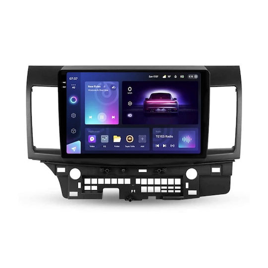 CC3 2K Auto-Audiosystem Mitsubishi Lancer 10 2007-2012 4+32GB 10,36" QLED Octa-Core 2GHz Android 4G Bluetooth 5.1 DSP Variante A