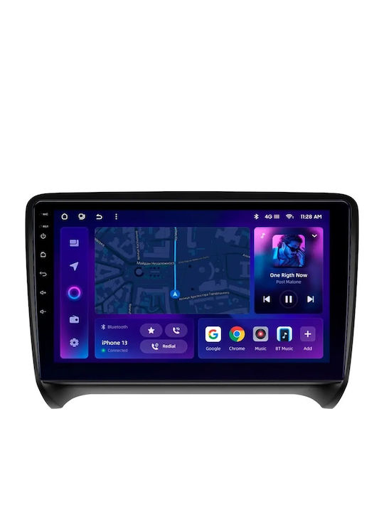 Moss M3 Автомобилна Навигация Audi Tt 8j 2006-2014 4+32GB 9" Qled Octa-core 2GHz Android 4G Bluetooth 5.1 DSP