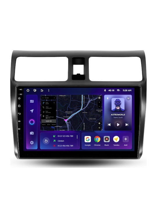 Moss M3 Navigație Auto Suzuki Swift 3 2003-2010 4+32GB 10" QLED Octa-Core 2GHz Android 4G Bluetooth 5.1 DSP