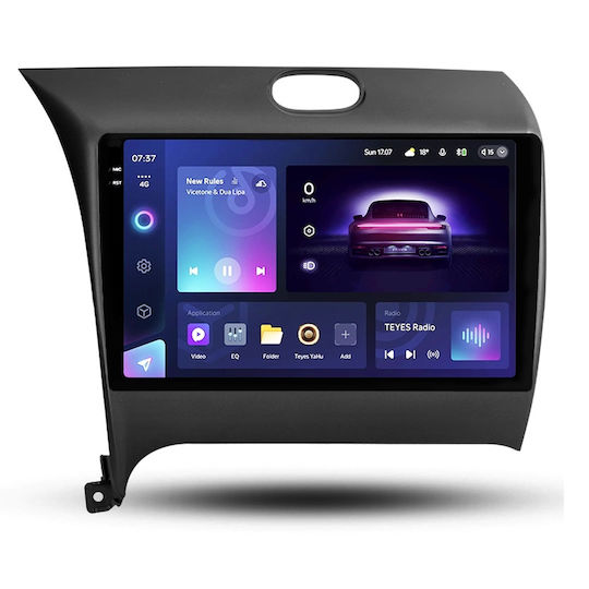 Teyes Cc3 2k Автомобилен Навигатор Kia Cerato 3 2012-2017 4+64GB 9.5" Qled Octa-core 2GHz Android 4G Bluetooth 5.1 DSP Вариант A