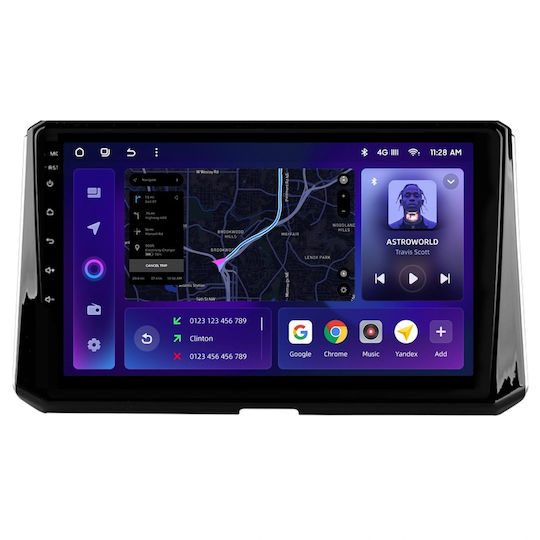 Navigație Auto Moss M2 Toyota Corolla 12 2018-2020 4+32GB 10" IPS Octa-Core 1.6GHz Android 4G Bluetooth 5.1 DSP Variantă A