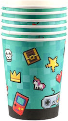 Festa Paper Glass 12cm 6 Pieces Game On