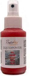 Powertex 100ml Spray Semi-Transparent Water Pigment Liquid Power Red Powertex 100ml Spray Semi-Transparent Water Pigment Liquid Power Red