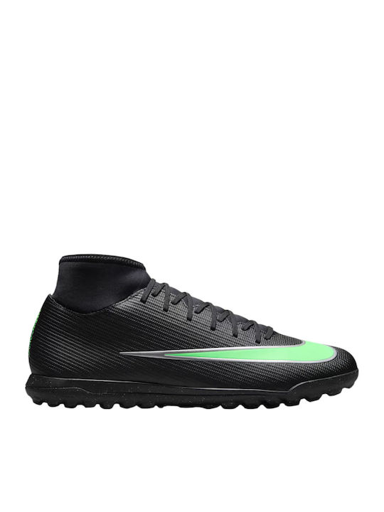 Nike Mercurial Superfly 11 Club TF Ποδοσφαιρικά Παπούτσια με Σχάρα Μαύρα