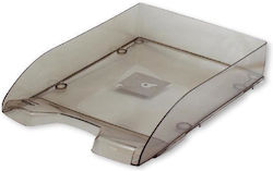 Spree Office Tray Paper Holder Plastic A4 Semi-transparent Fume