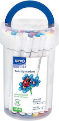 Spree Zeichenstifte Set 36 Mehrfarbige Farben Spree Zeichenstifte Set 36 Mehrfarbige Farben