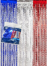Party Decoration Curtain Foil Tricolor 2x1m Homie 116971 Party Decoration Curtain Foil Tricolor 2x1m Homie 116971