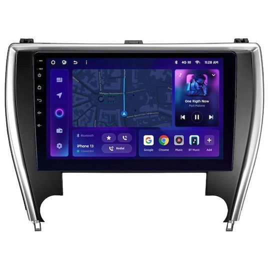 Moss M3 Navigație Auto Toyota Camry 7 Usa 2014-2017 4+32GB 10" QLED Octa-Core 2GHz Android 4G Bluetooth 5.1 DSP