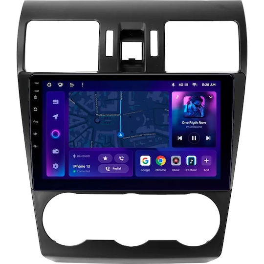 Navigație Auto Moss M3 Subaru Forester 4 2012-2018 4+32GB 9" QLED Octa-Core 2GHz Android 4G Bluetooth 5.1 DSP Variantă A