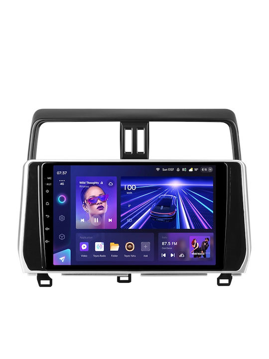 Teyes Cc3 Navigație Auto 360° Toyota Croazieră Pe Uscat Prado J150 2018-2020 6+128GB 10.2" QLED Octa-Core 1.8GHz Android 4G Bluetooth 5.1 DSP