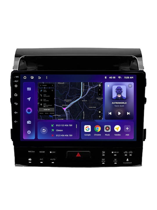 Navigație Auto Moss M2 Toyota Croazieră Pe Uscat 11 J200 2007-2015 Ii 4+32gb 10" Ips Octa-core 1.6ghz Android 4g Bluetooth 5.1 Dsp Variantă B