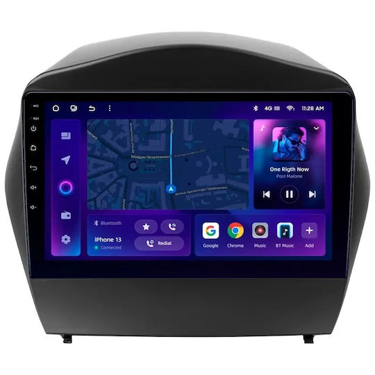 Car Navigation Moss M3 Hyundai Tucson 2 2009-2015 4+32gb 9" Qled Octa-core 2ghz Android 4g Bluetooth 5.1 Dsp Variant A