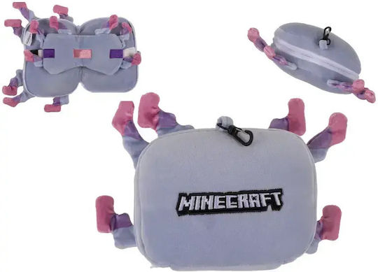 Out of the Blue Minecraft Axolotl Комплект Пътническа Възглавница и Маска за Деца