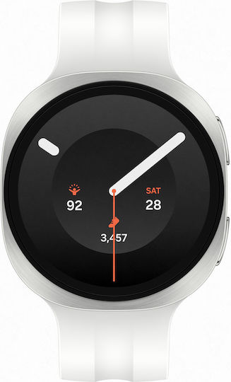 Samsung Galaxy Watch 9 LTE Алуминий 40mm Водоустойчив с eSIM и Пулсомер (Крем)