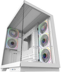 Aqirys Janus Gaming Midi Tower Computer Case wi...