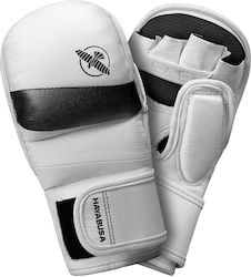 Sparring MMA-Handschuhe Hayabusa T3 7oz Hybrid Handschuhe Weiße Schwarze Sparring MMA-Handschuhe Hayabusa T3 7oz Hybrid Handschuhe Weiße Schwarze