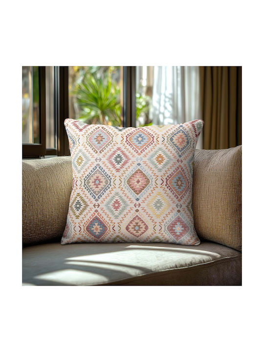 Beauty Home Decorative Pillow Case Stoffa Indian Diamonds Indian Diamonds 40x40cm